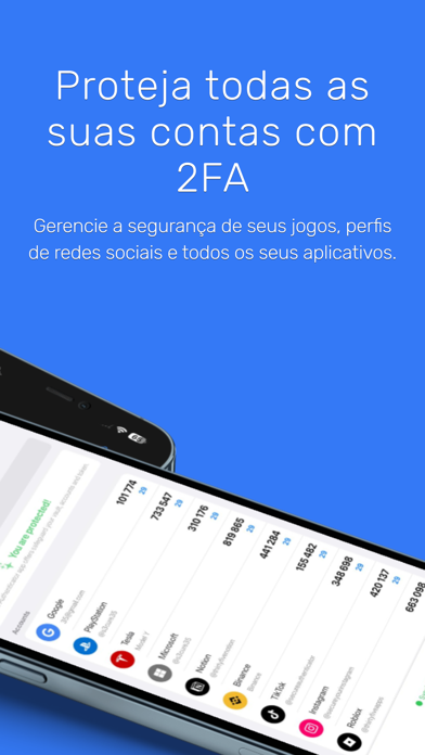 Autenticador – 2FA & OTP Cartaz
