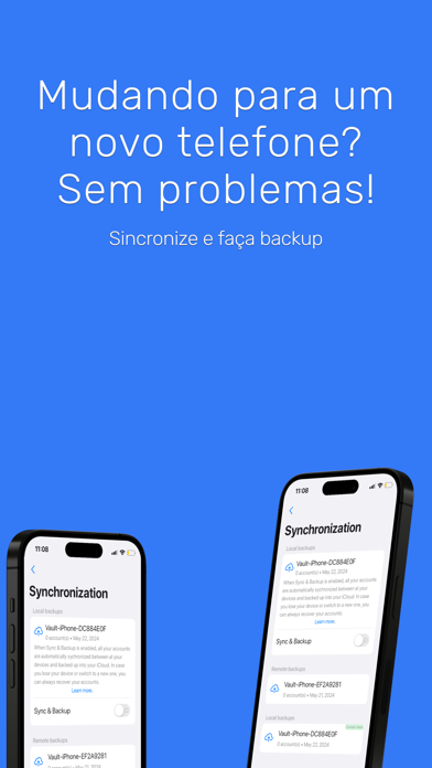 Autenticador – 2FA & OTP Cartaz