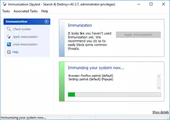 Spybot - Search &amp; Destroy for Windows XP
