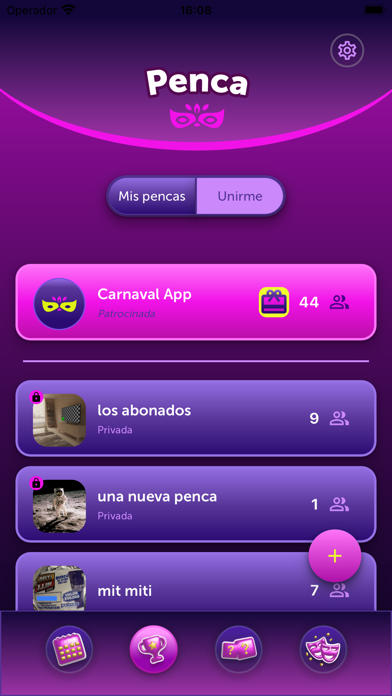 Carnaval App poster