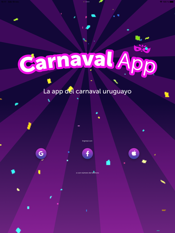Carnaval App poster