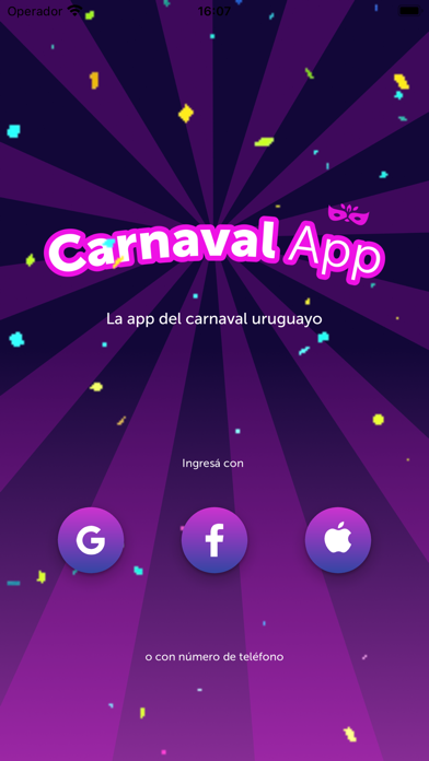 Carnaval App poster