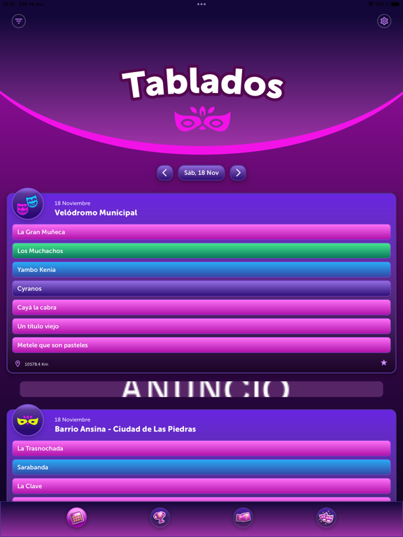 Carnaval App poster