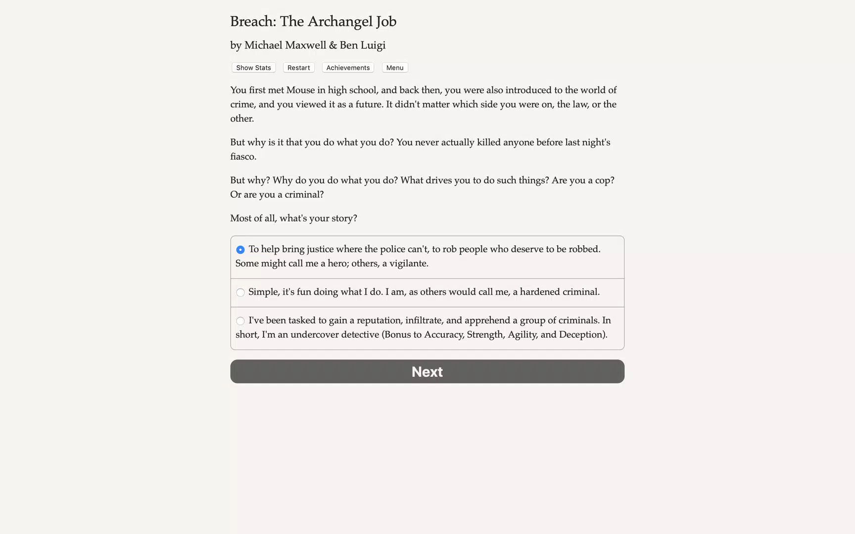 Breach: The Archangel Job