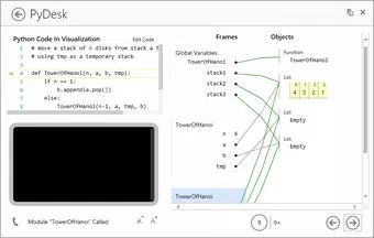PyDesk Visualizer