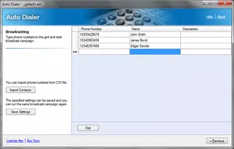 Auto Dialer Standard (1 Line)