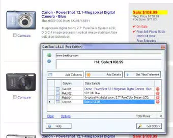 Web Data Extraction Software DataToolbar
