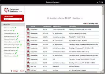 Datasheet Navigator