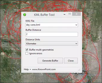 KML Buffer Tool