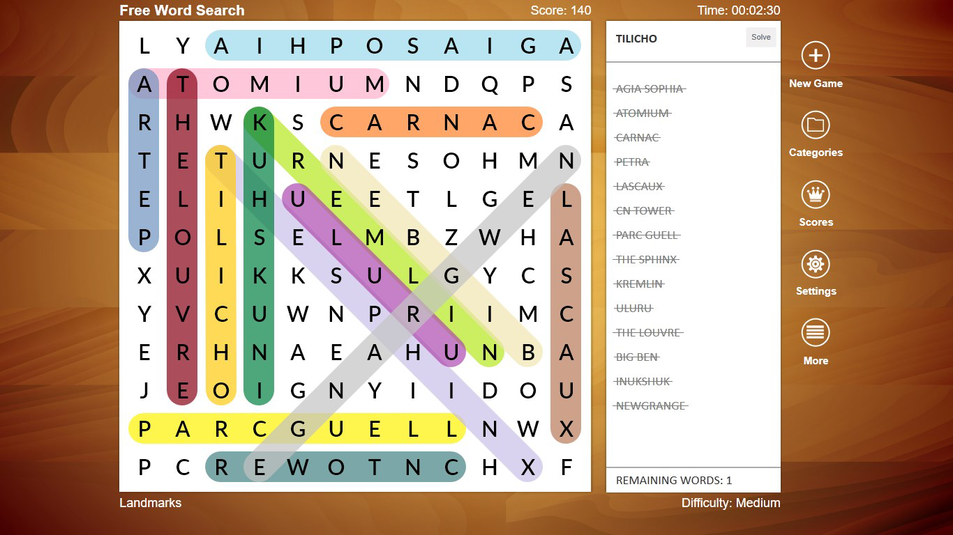 Word Search + for PC Windows Download