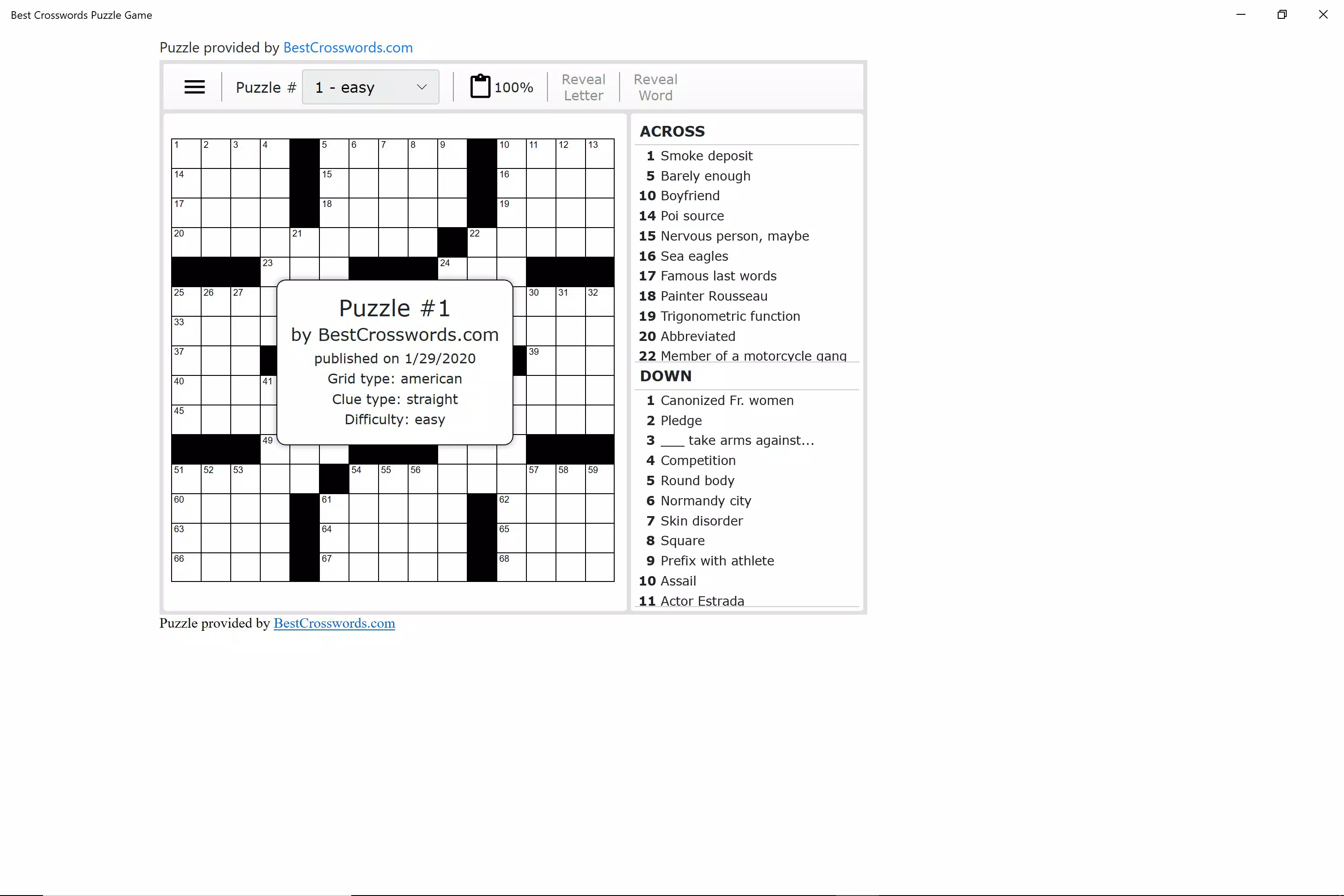 Best Crosswords Puzzle Game