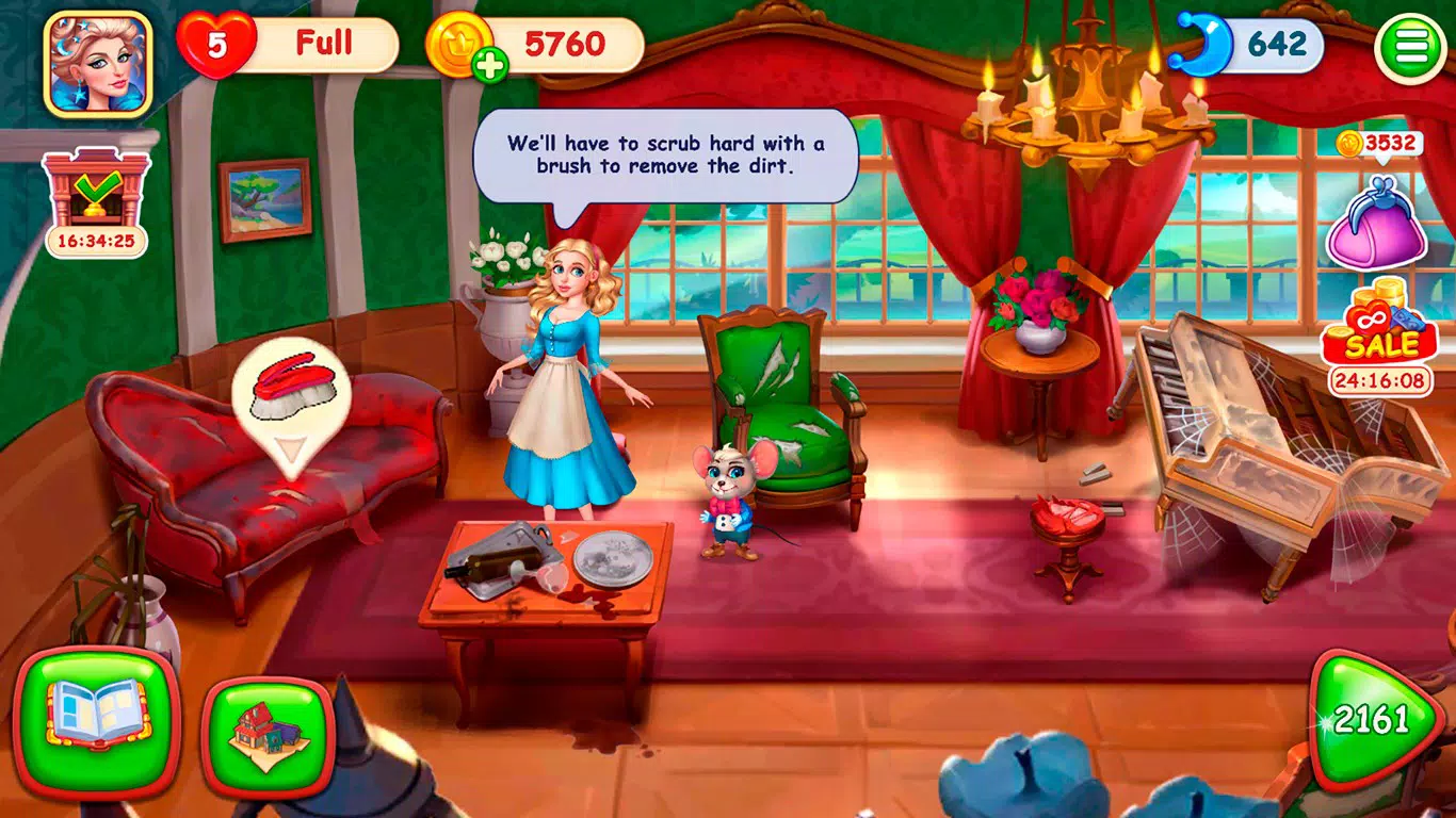 Cinderella: Magic Match 3 Game