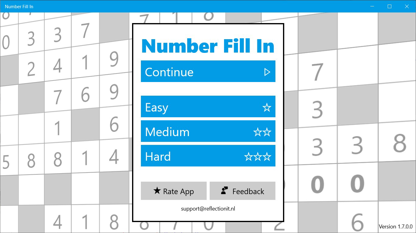 Number Fill In
