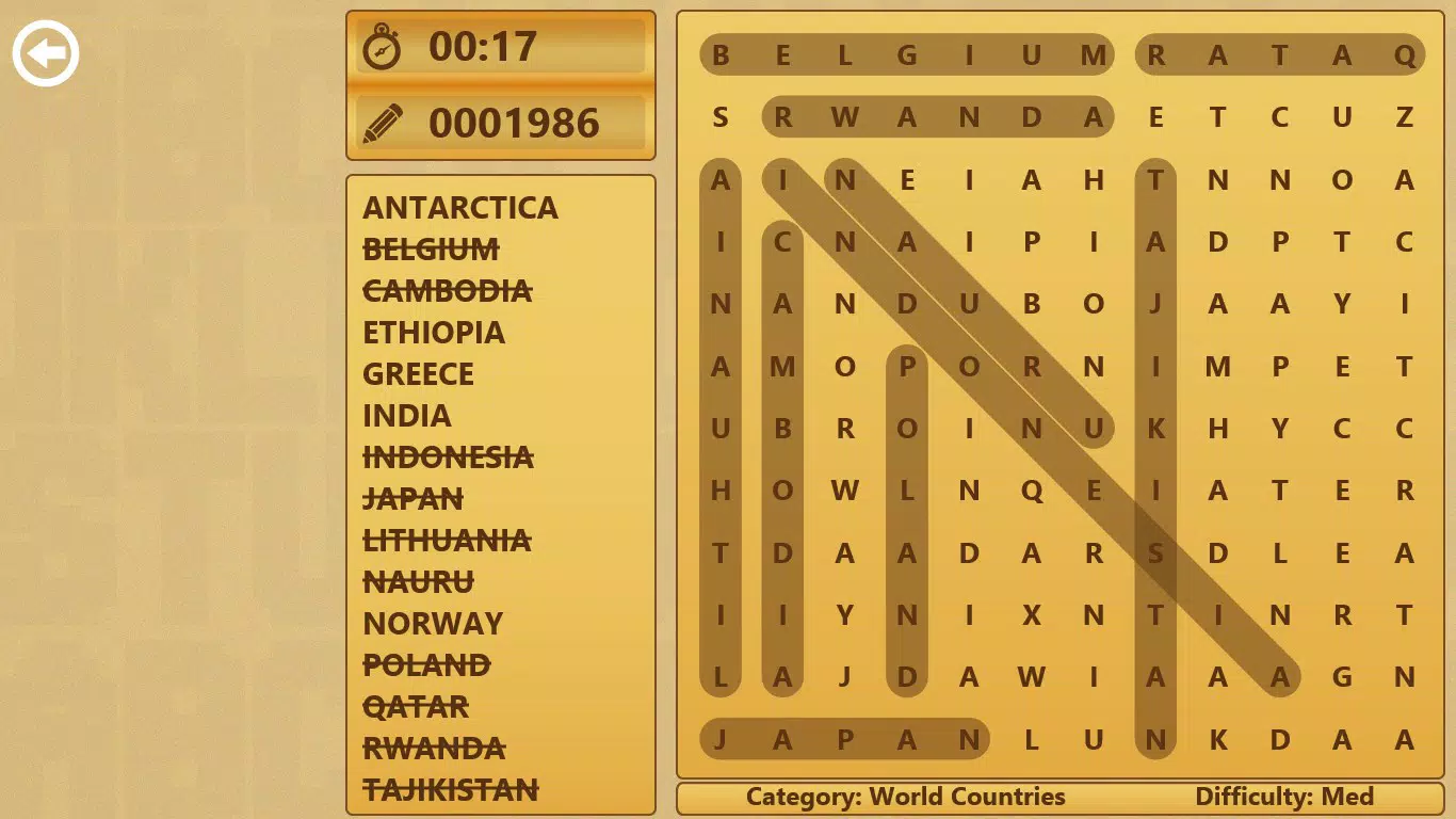 3rd Floor Word Search