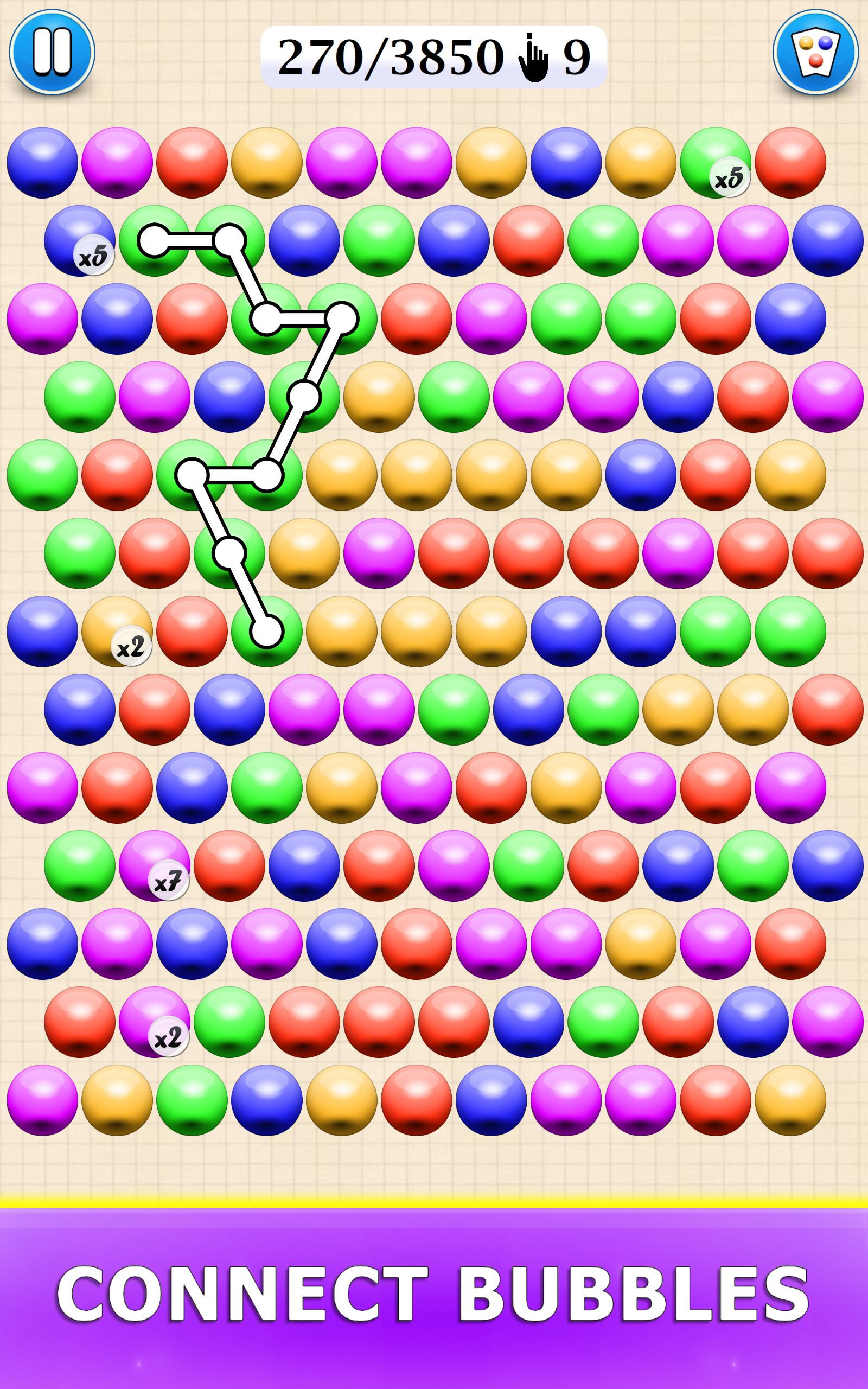 Connect Bubbles