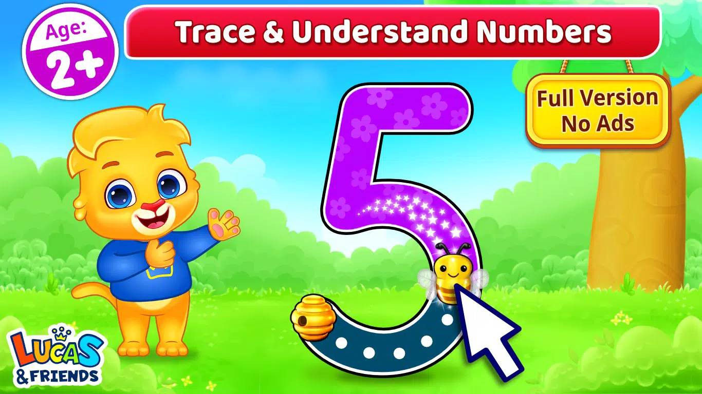 123 Numbers - Count & Tracing