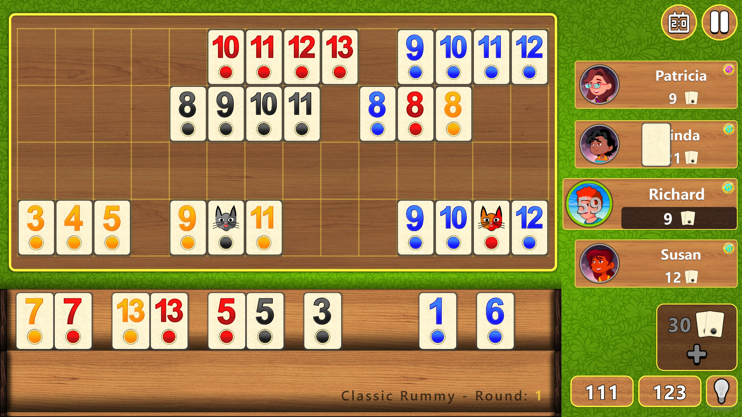 Rummy Board Game