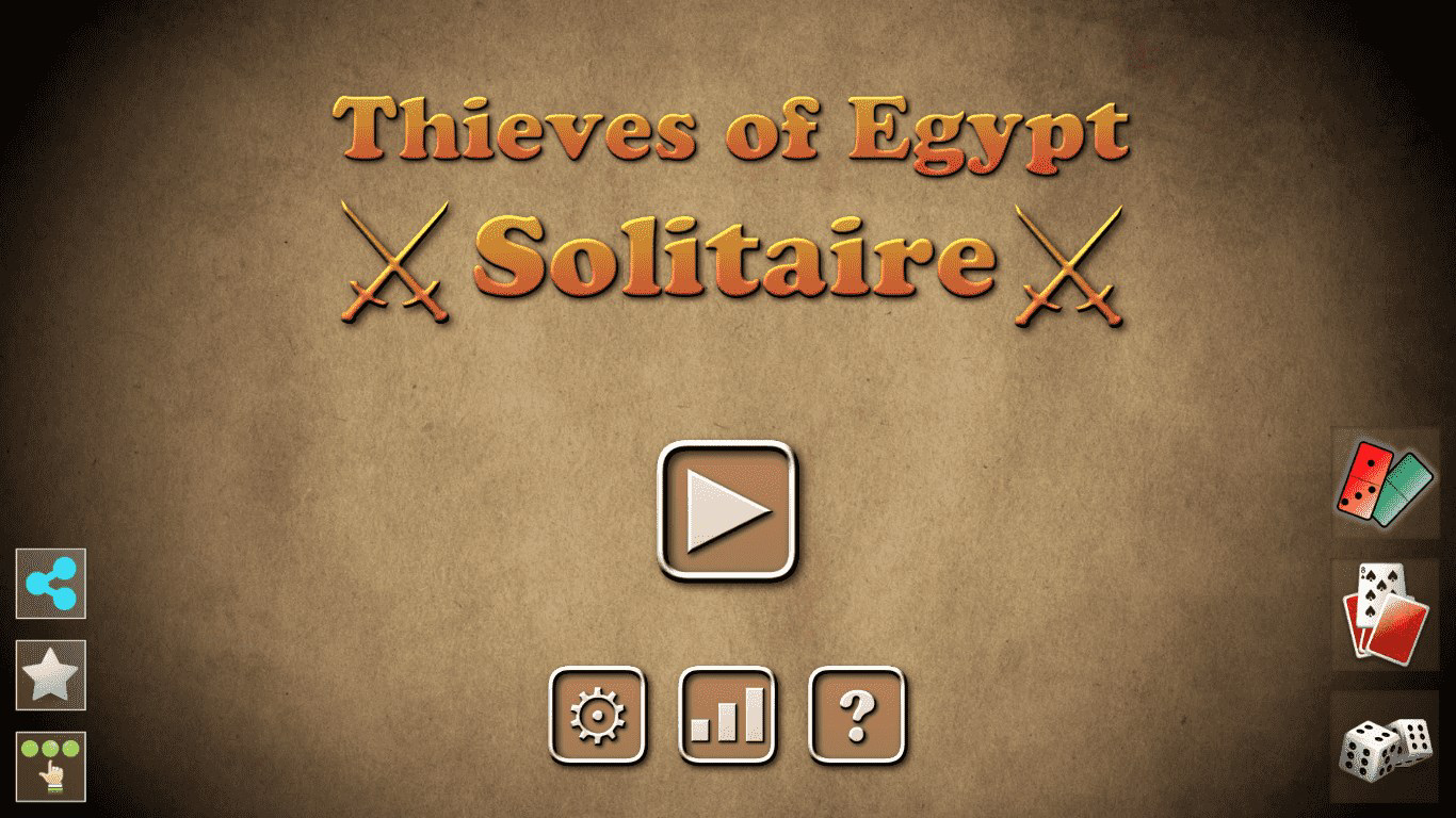 Thieves of Egypt Solitaire for PC Windows Download