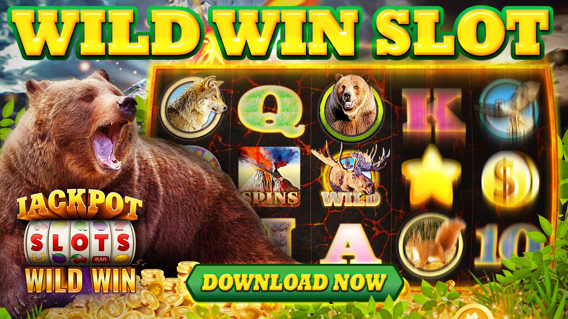 Wild-Win Jackpot Slots