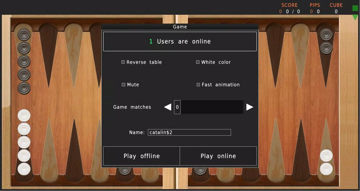 Backgammon Reloaded