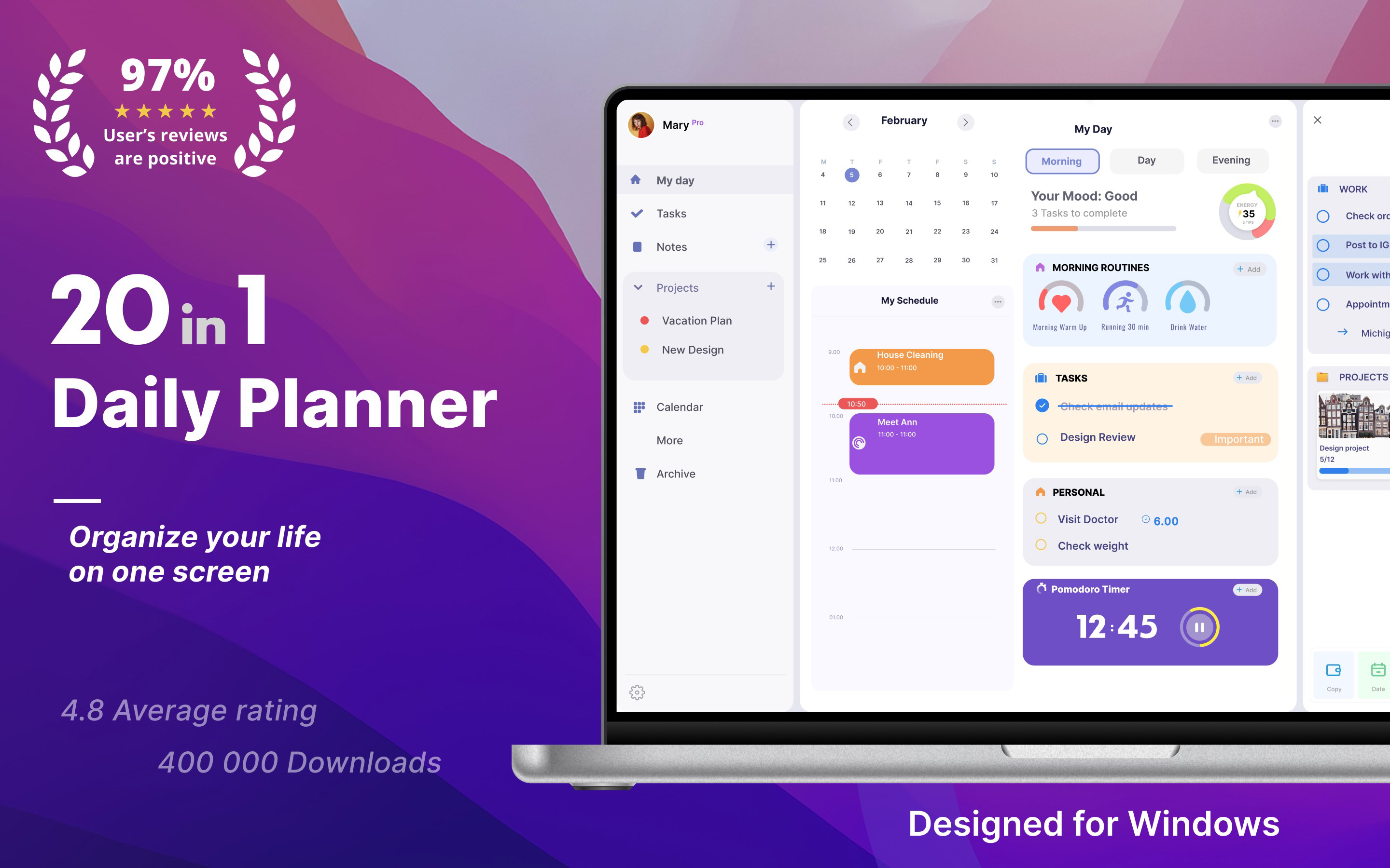 Brite - Daily Planner