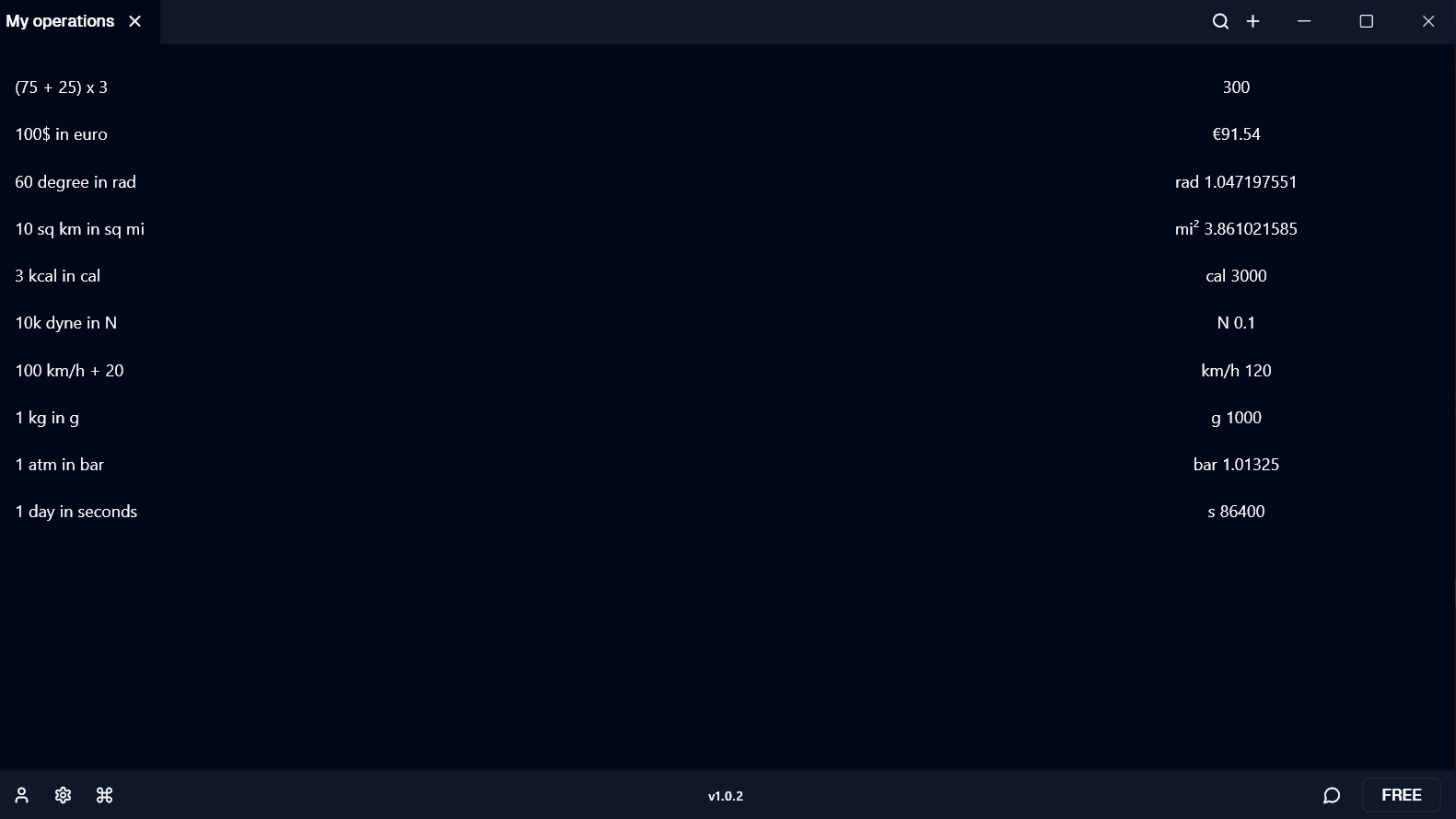 Notes Calculator