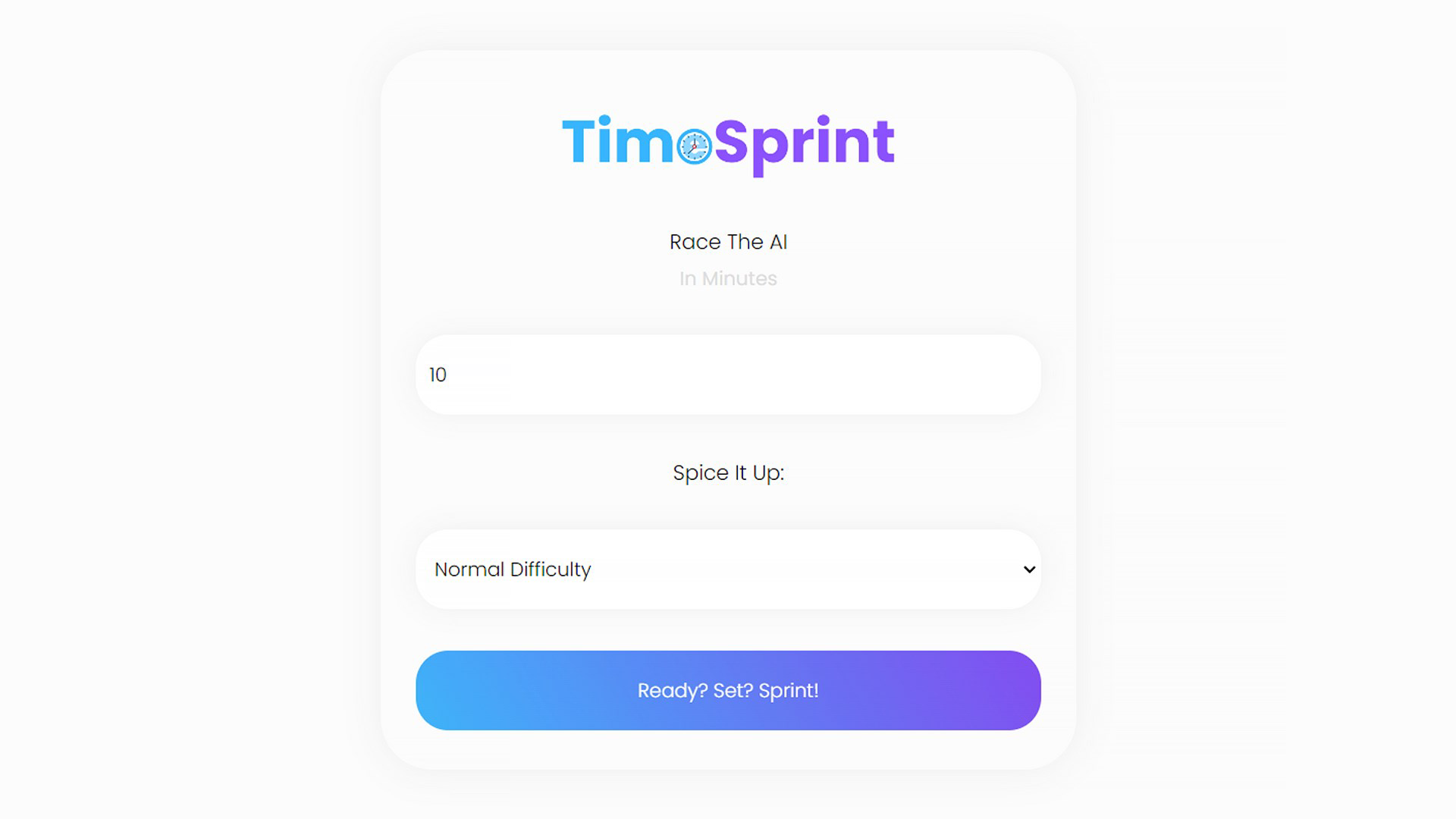 TimeSprint