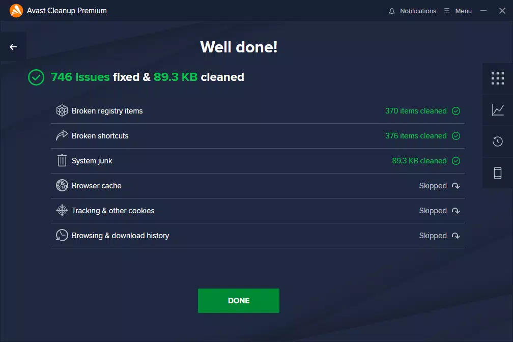 Avast Cleanup Premium