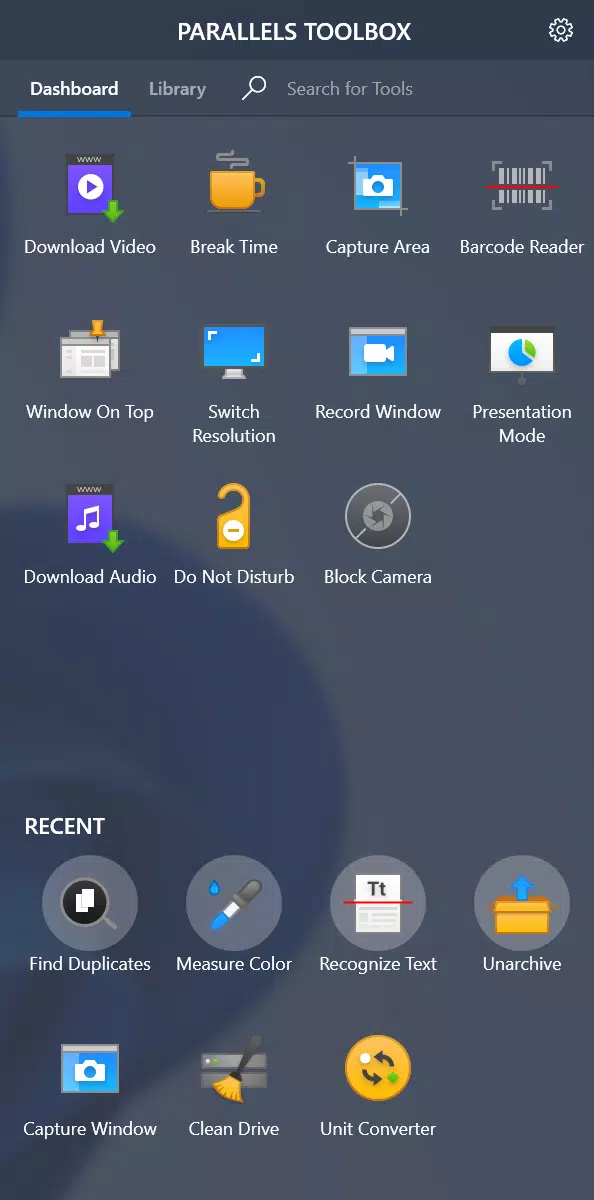 Parallels Toolbox