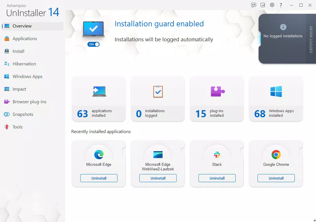Main image for Ashampoo Uninstaller 14 application