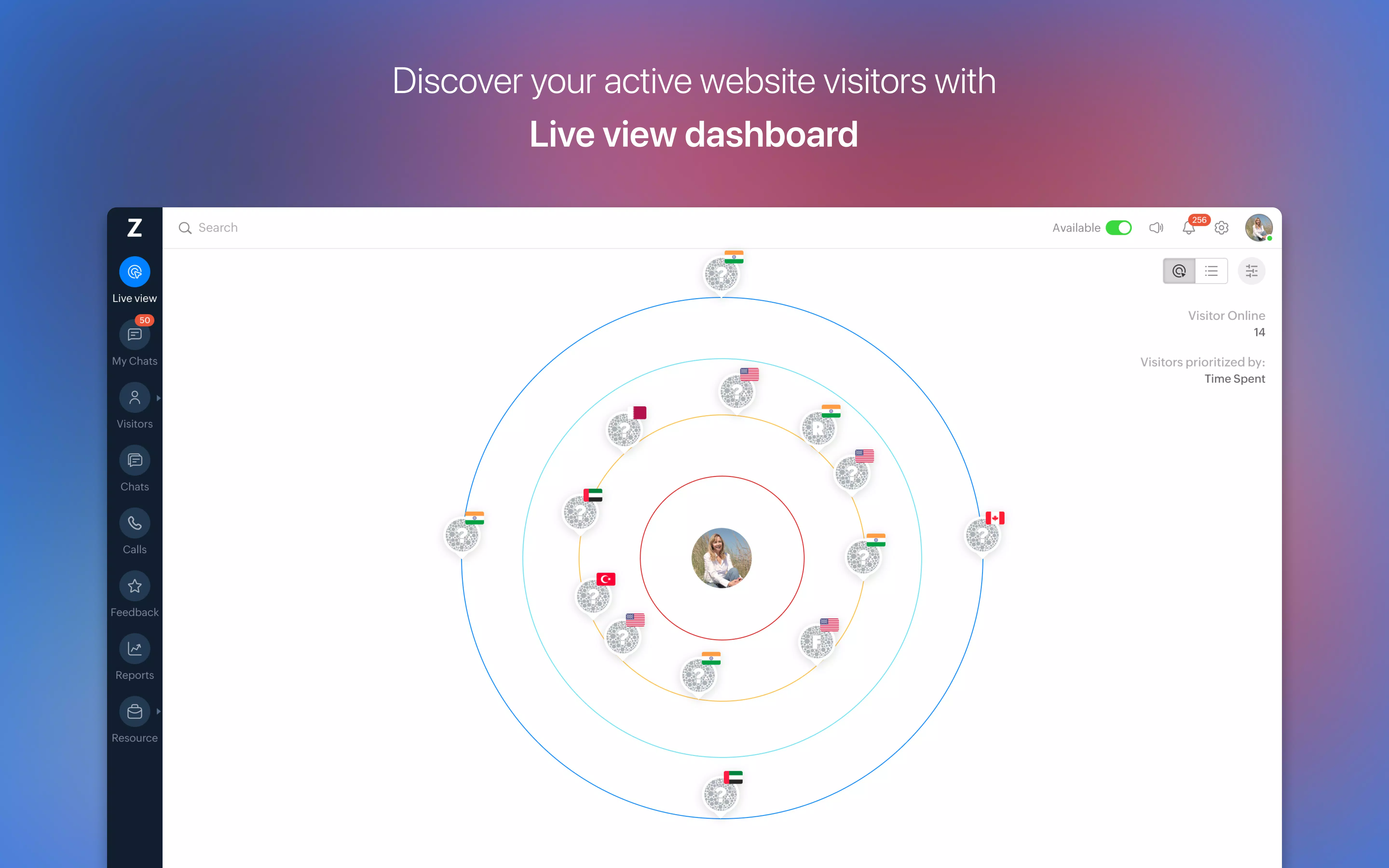 Main image for SalesIQ application