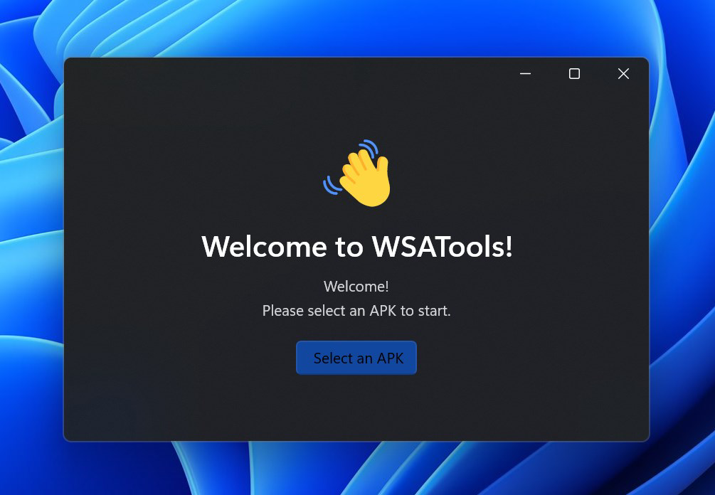 WSATools - APK installer and more