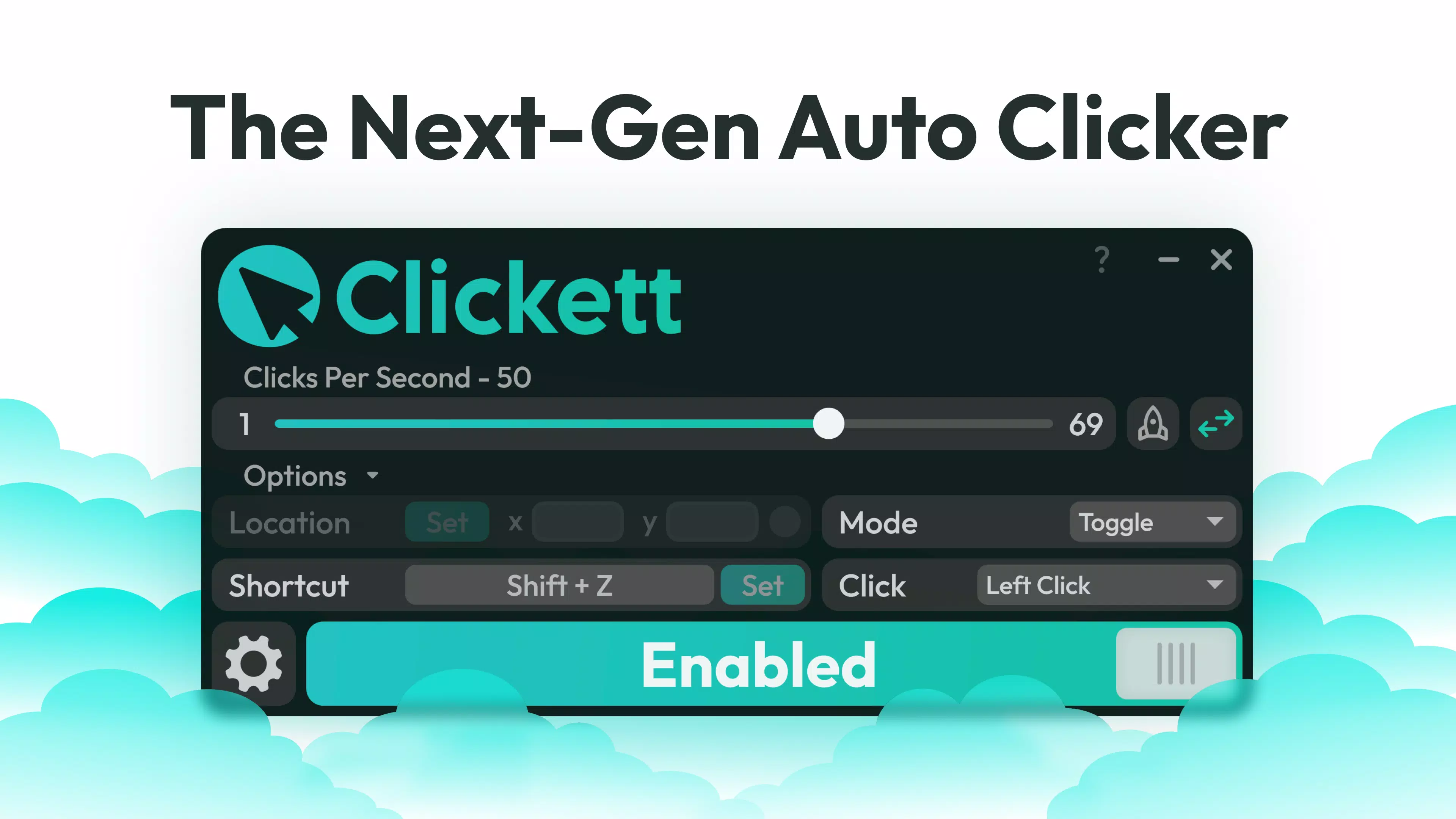Main image for Clickett - Auto Clicker application