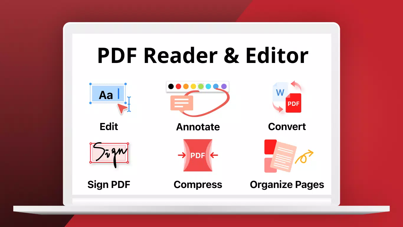 Main image for PDF Reader: PDF Editor & Converter application