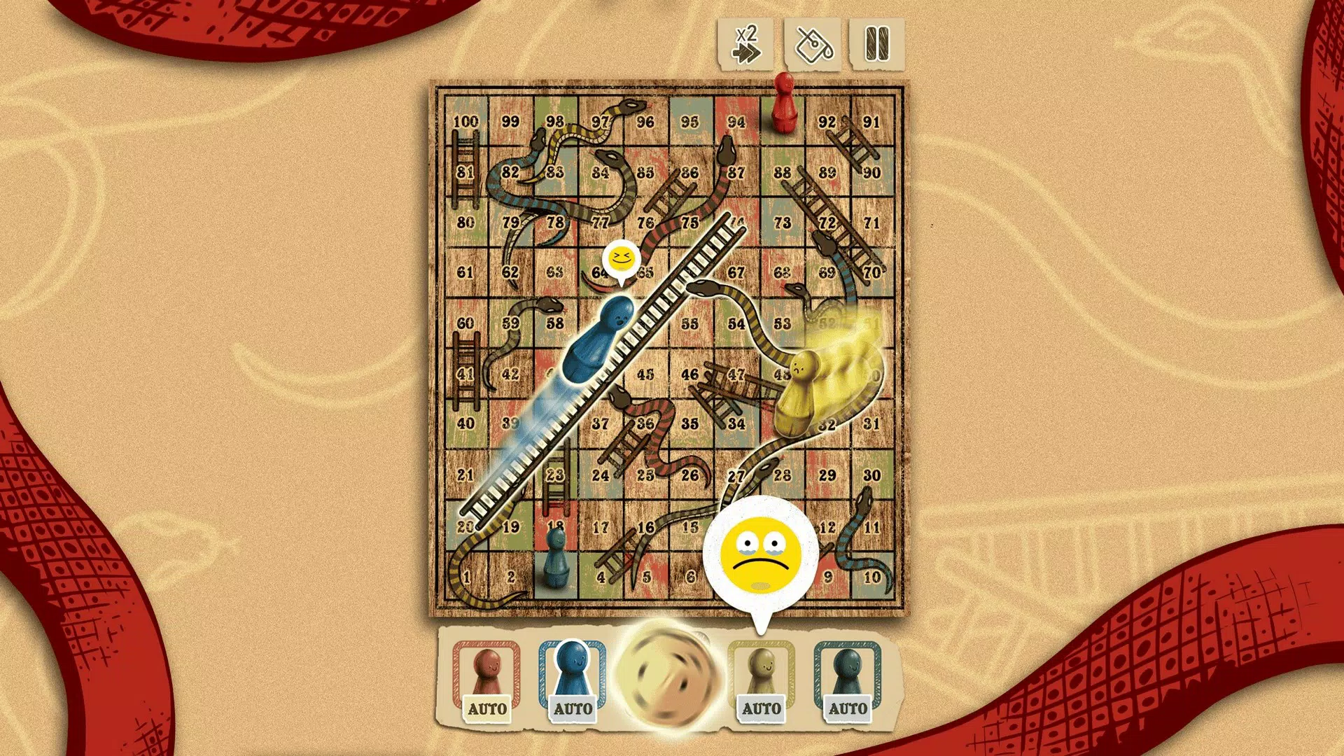 Snake and ladders classic