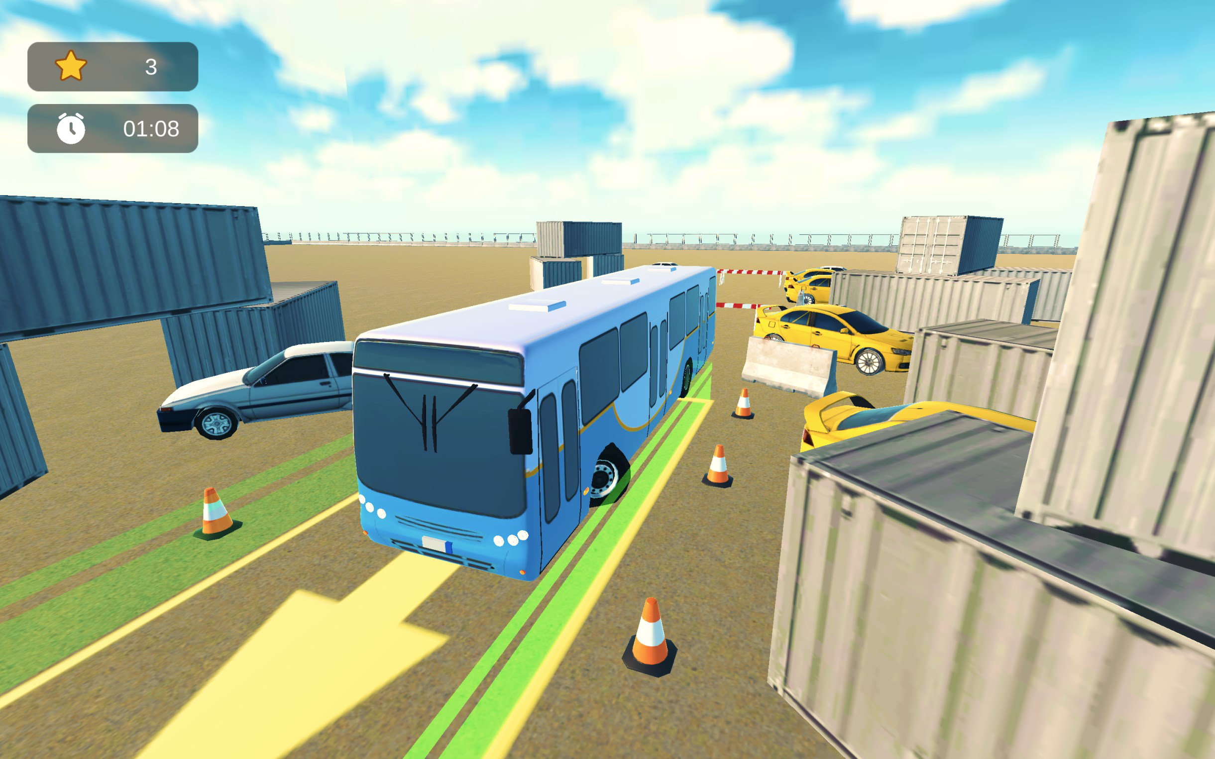 Bus Parking Simulator: Driving