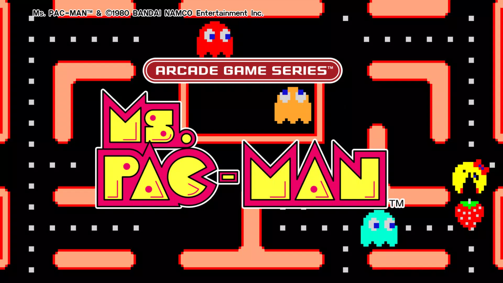 Main image for ARCADE GAME SERIES: Ms. PAC-MAN application