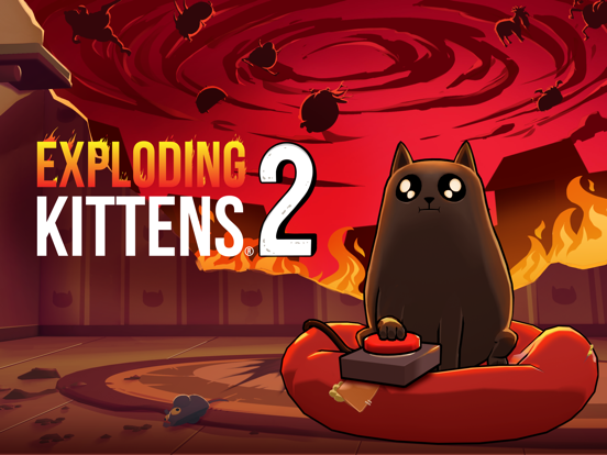 Exploding Kittens® 2 الملصق