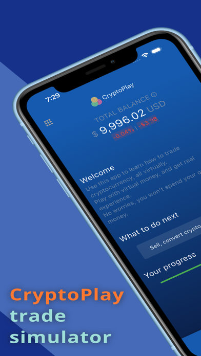 CryptoPlay: trade simulator 海報