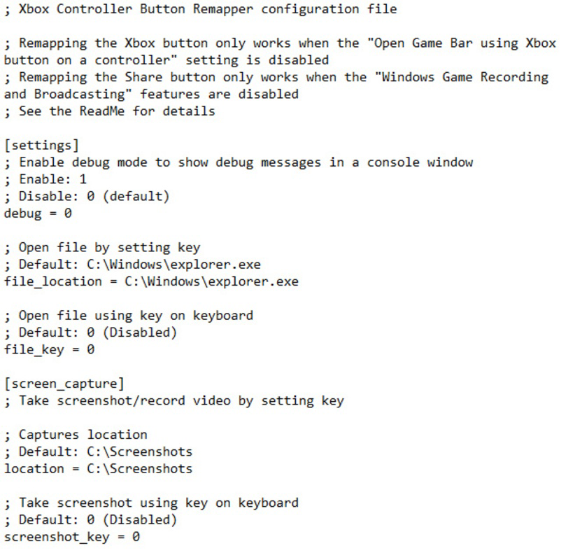 Xbox Controller Button Remapper
