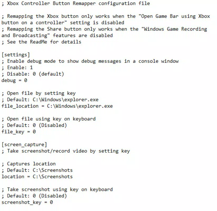 Xbox Controller Button Remapper
