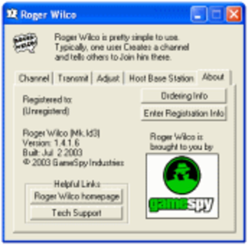 Roger Windows Roger Wilco for PC Windows 1.4.1.6 Download
