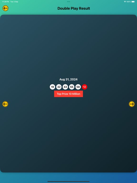Lotto Results Plus for iOS (iPhone/iPad) Free Download at AppPure