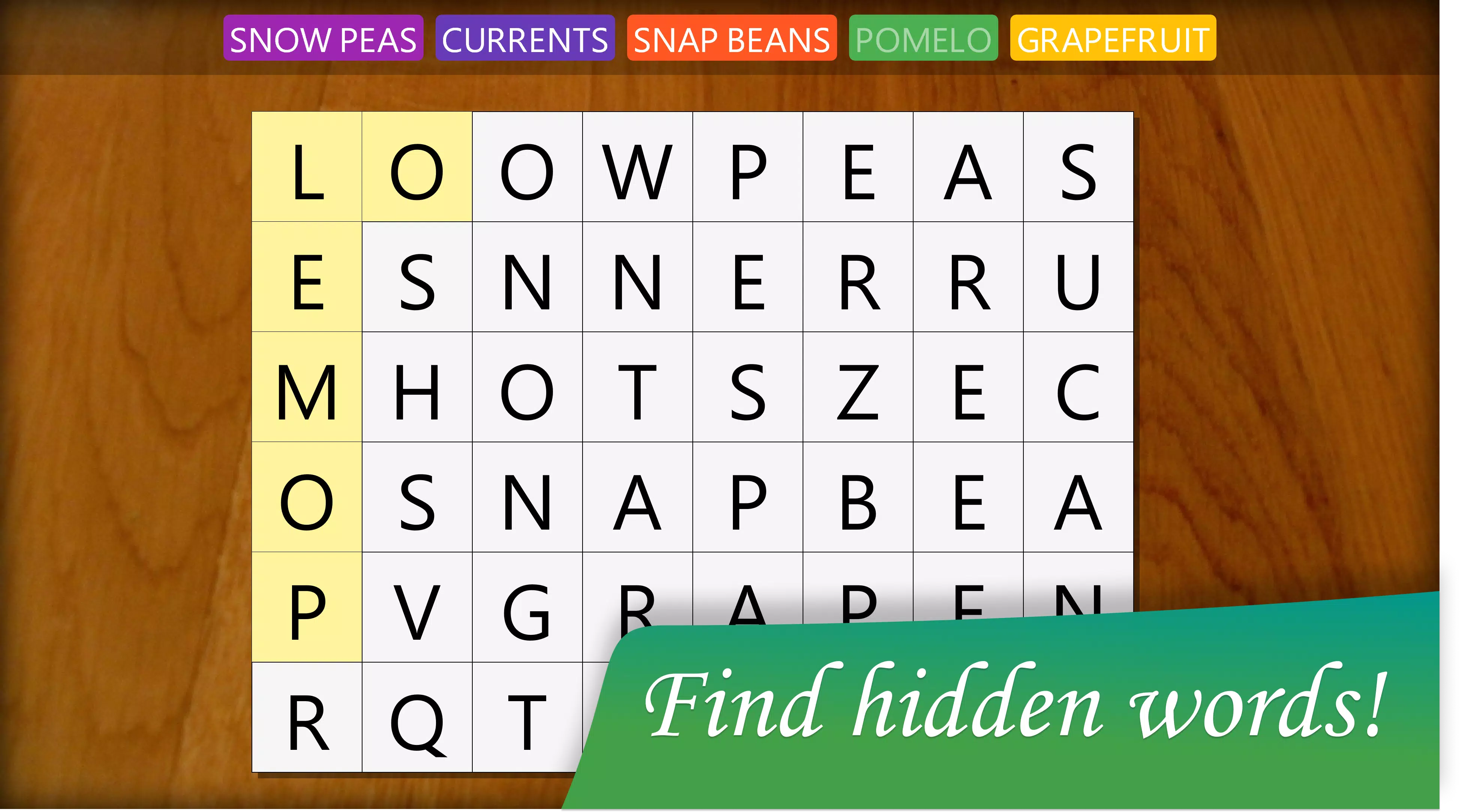 Hidden Word Search