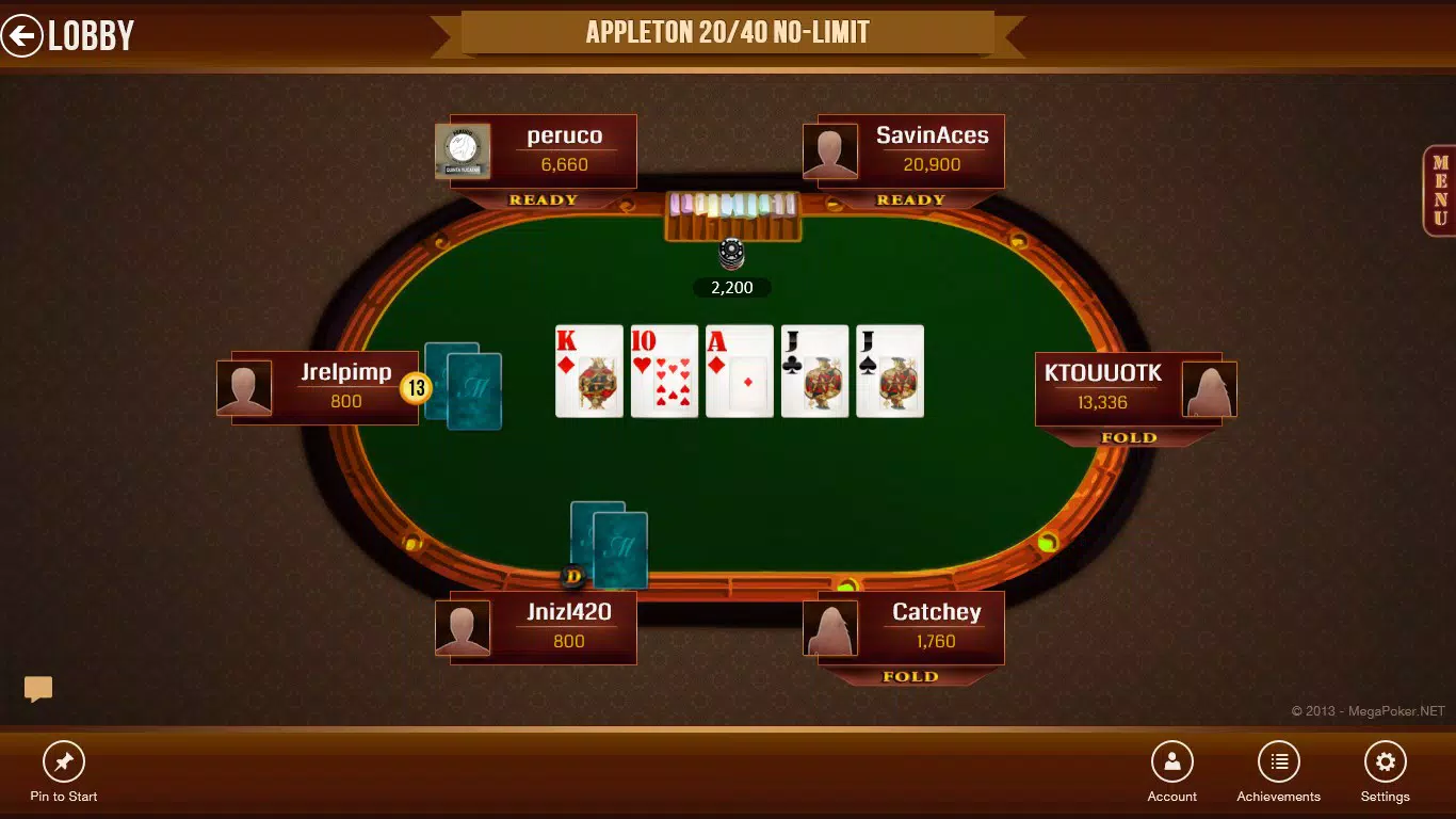 Mega Poker Texas Holdem