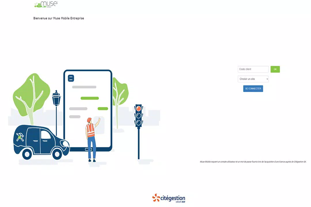 Muse Mobile Entreprise PWA