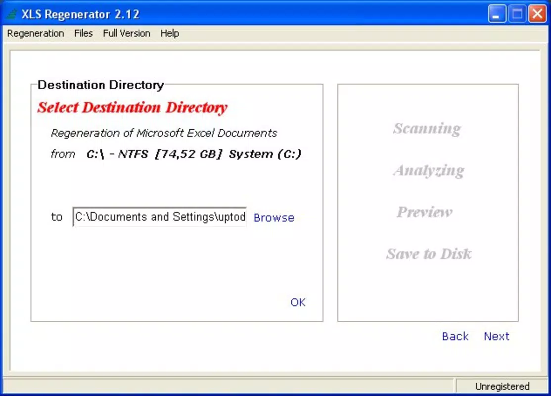 XLS Regenerator