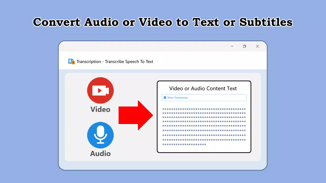 Transcription - Transcribe Speech To Text