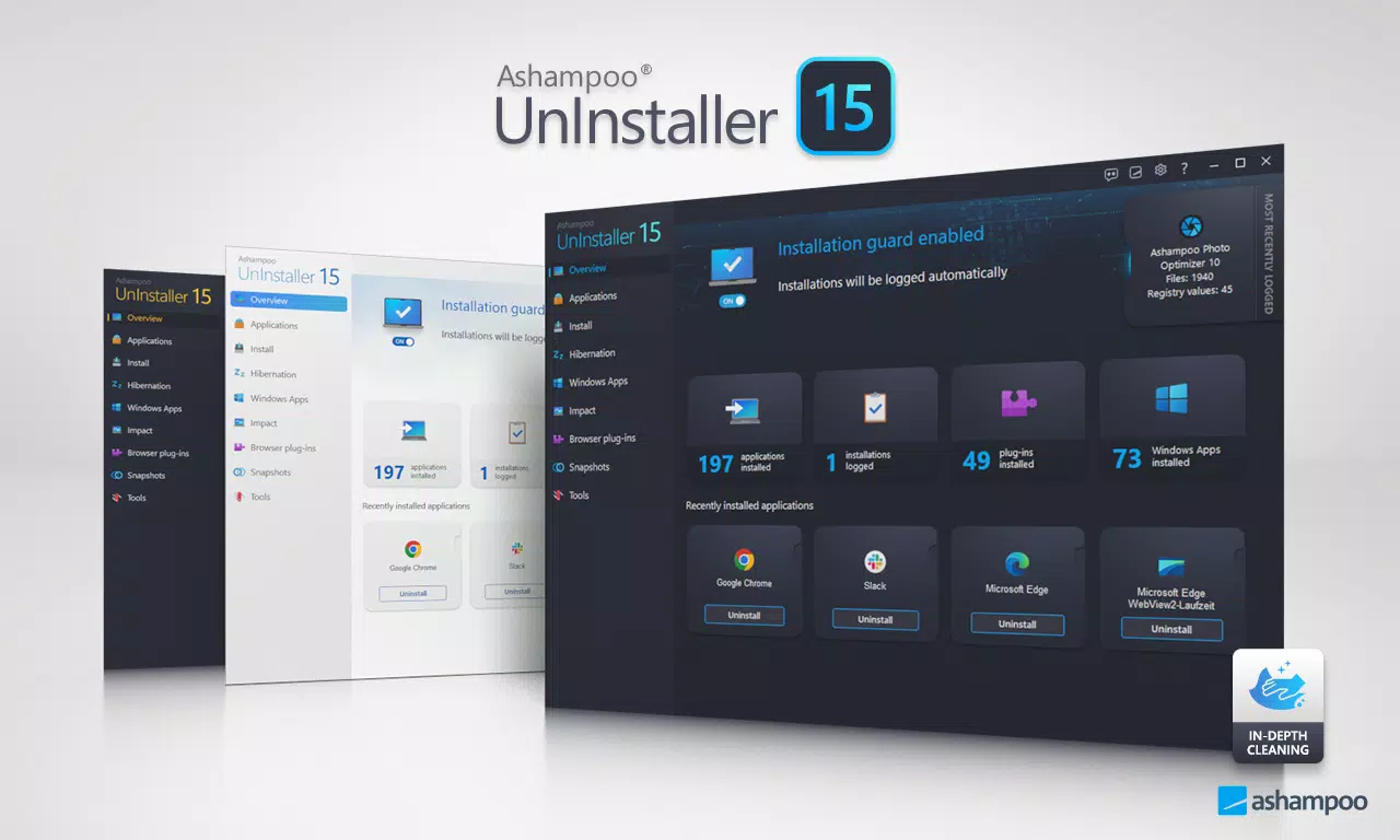 Main image for Ashampoo Uninstaller 15 application