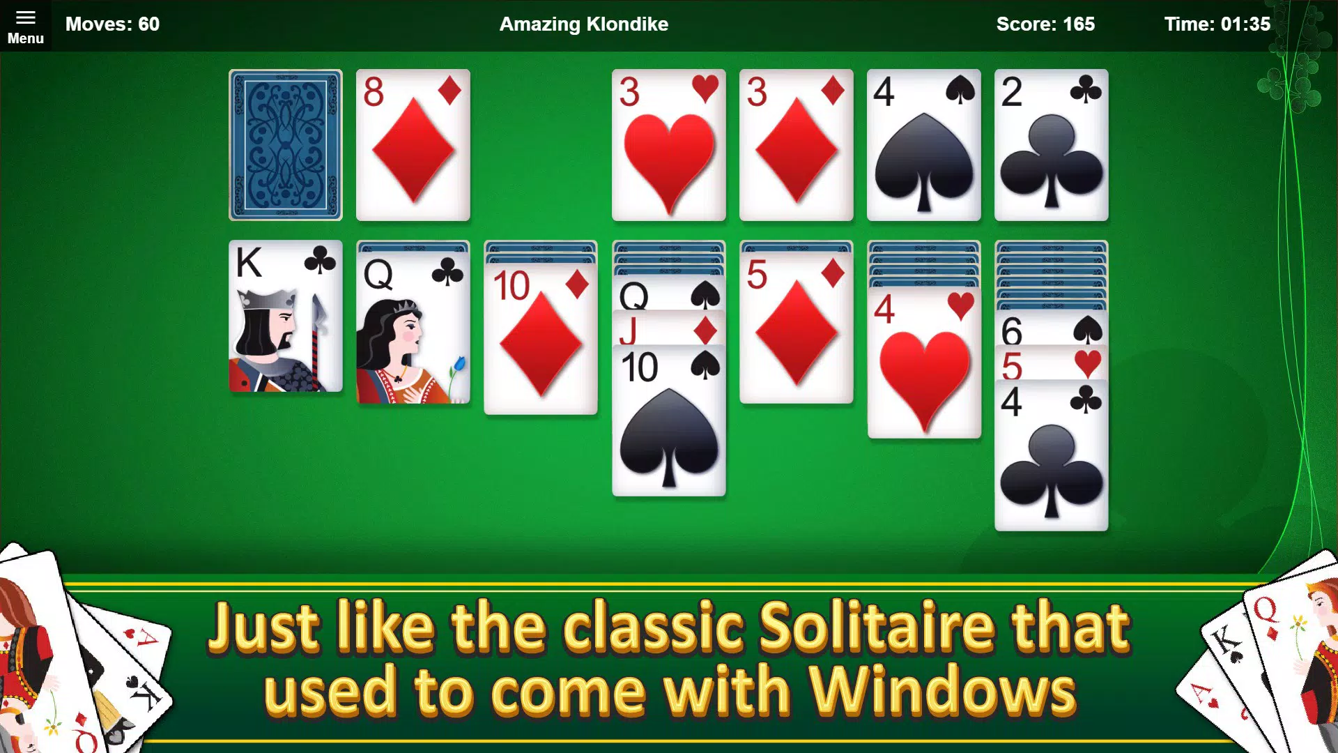 Amazing Klondike Solitaire